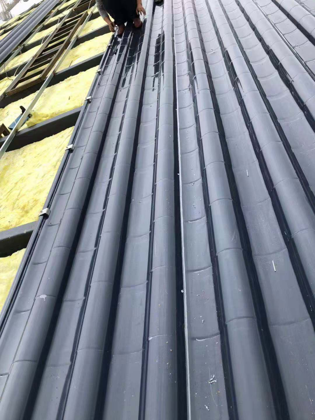 金屬仿古瓦屋面 金屬仿古瓦屋面